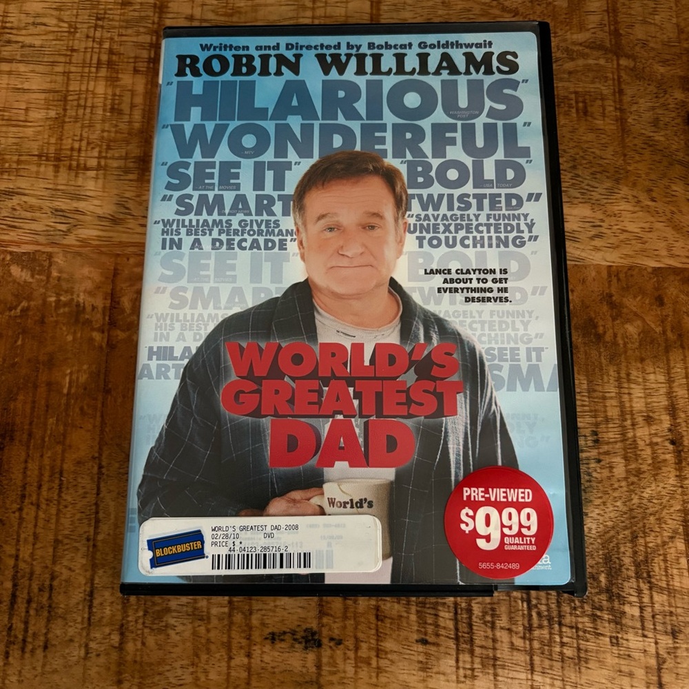 World’s Greatest Dad DVD